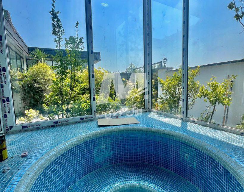 فروش ویلا باغ همکف مبله منطقه برند آهودشت | 175 متر