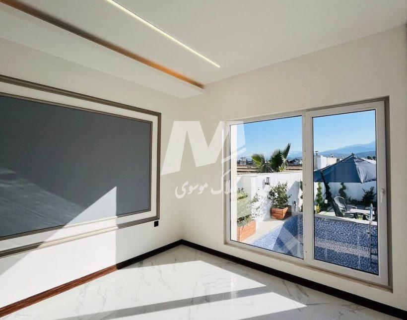 خرید ویلا فلت مدرن استخردار سند دار جنگلی شمال اقساطی | ۲۵۰ متر