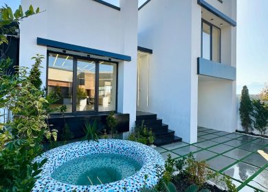 خرید ویلا نیم‌ پیلوت مدرن استخردار در آهودشت چمستان | ۱۶۰ متر