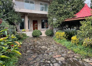 خرید باغ ویلای ۴۰۰ متری دوبلکس قطعه ۱ جنگل در چمستان جوربند | ۴۰۰ متر