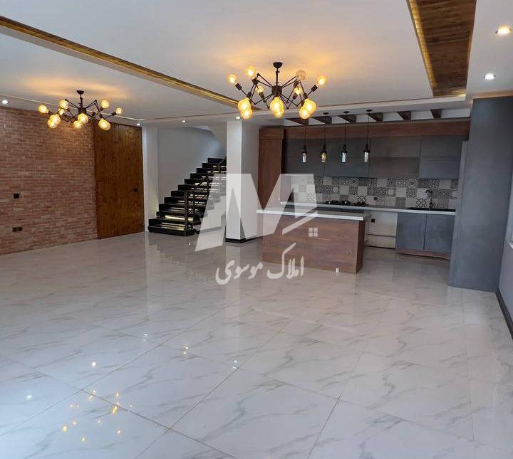 خرید ویلای دوبلکس مدرن با استخر و روف در سعادت‌آباد چمستان | ۴۰۰ متر