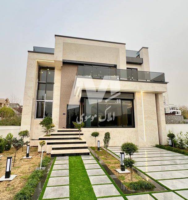 خرید ویلا تریبکلس مدرن استخر داخلی ویو جنگلی 360 درجه | 350 متر