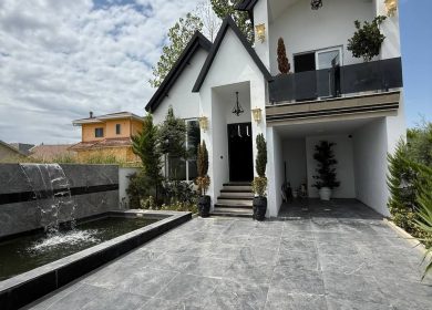 خرید ویلا نیم پیلوت نما انگلیسی 220 متری آپادانا چمستان | 220 متر