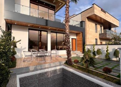 خرید ویلا مدرن استخردار نوساز تاپ لوکیشن جاده دریا سند دار | 260 متر