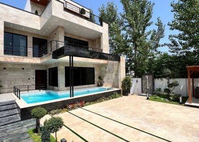 فروش ویلا تریبکلس مدرن استخر داخلی و جکوزی مدارک کامل | 300 متر