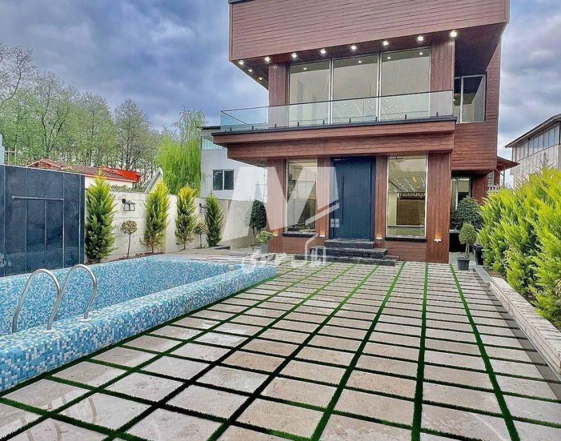 خرید ویلا دوبلکس مدرن سند دار با ویو جنگلی الیمالات نور | 290 متر