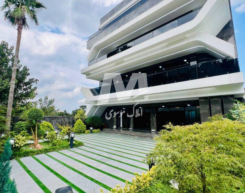 خرید ویلای مدرن ۶۰۰ متری با استخر داخلی در سعادت‌ آباد چمستان | ۴۰۰ متر