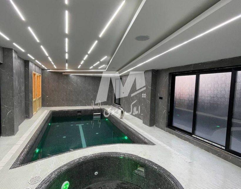 خرید ویلای مدرن ۶۰۰ متری با استخر داخلی در سعادت‌ آباد چمستان | ۴۰۰ متر