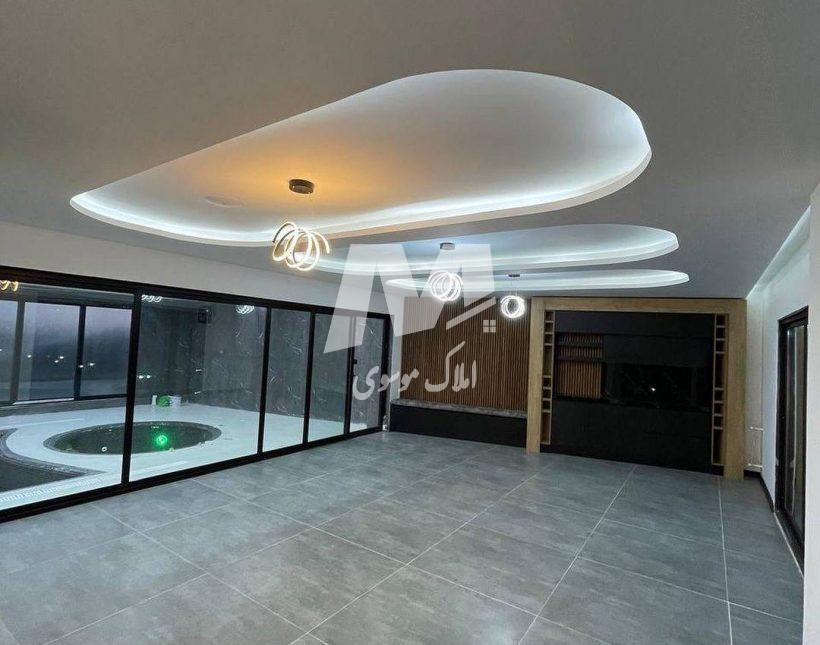 خرید ویلای مدرن ۶۰۰ متری با استخر داخلی در سعادت‌ آباد چمستان | ۴۰۰ متر