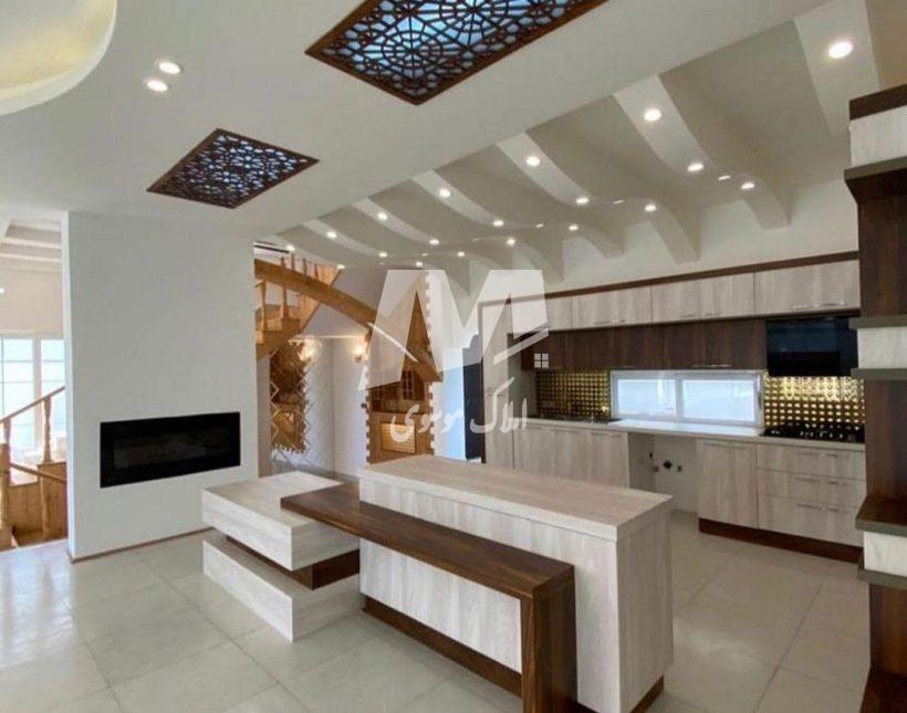 فروش باغ ویلا دوبلکس نما رومی منطقه برند سعادت آباد | 250 متر