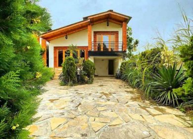 فروش باغ ویلا نیم پیلوت ویو جنگلی چمستان منطقه آپادانا | 250 متر