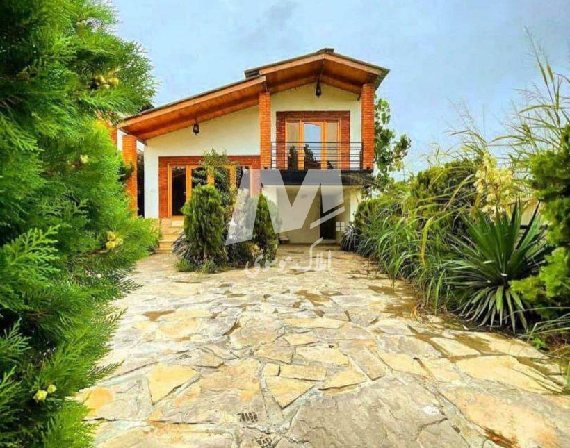 فروش باغ ویلا نیم پیلوت ویو جنگلی چمستان منطقه آپادانا | 250 متر