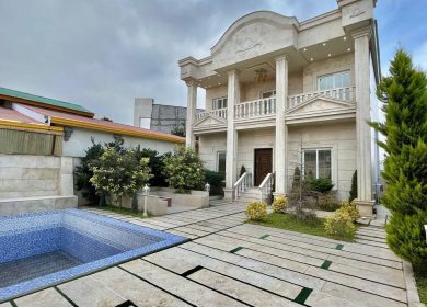 فروش کاخ ویلا دوبلکس استخردار سند مدارک کامل سعادت آباد چمستان | 350 متر