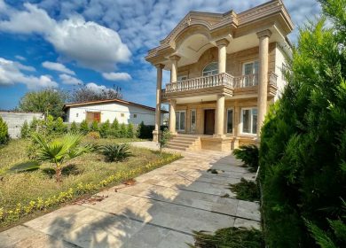 خرید ویلای کلاسیک دوبلکس ۵۰۰ متری شهرکی در نور گنجیاب | ۴۰۰ متر