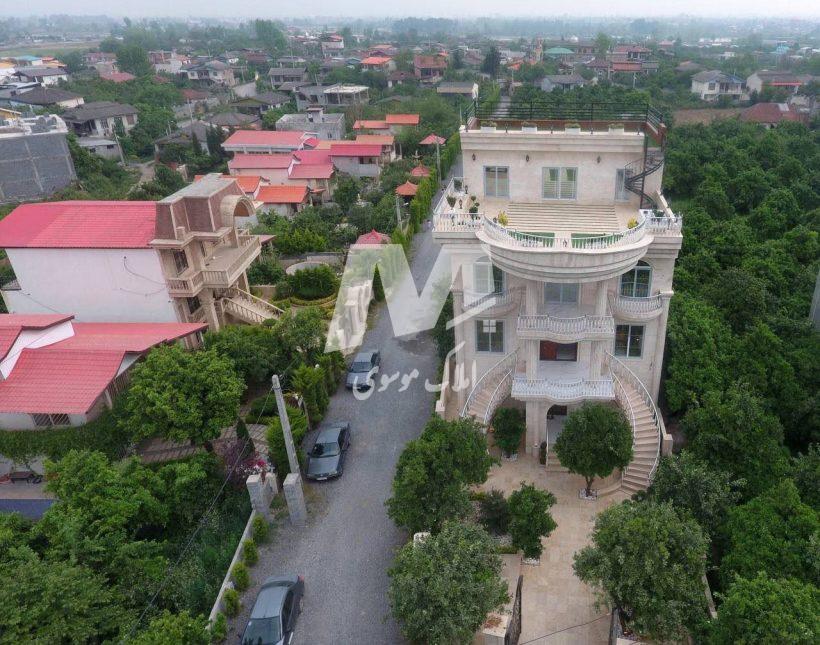 خرید ویلا فورلکس سنگ‌ نما لوکس‌ آپادانا چمستان | 400 متر