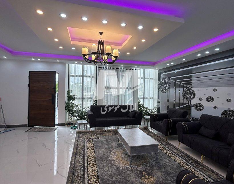 خرید ویلا همکف روف دار فول فرنیش چمستان | 180 متر