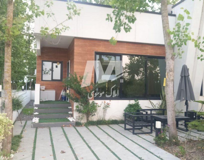 خرید ویلا همکف شهرکی فول فرنیش آهودشت چمستان | 220 متر