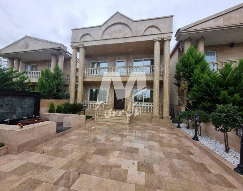 خرید ویلا دوبلکس نما رومی منطقه جنگلی هراز آمل | 240 متر