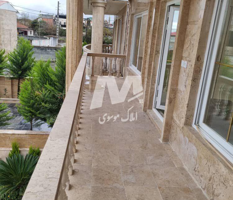 خرید ویلا دوبلکس نما رومی منطقه جنگلی هراز آمل | 240 متر