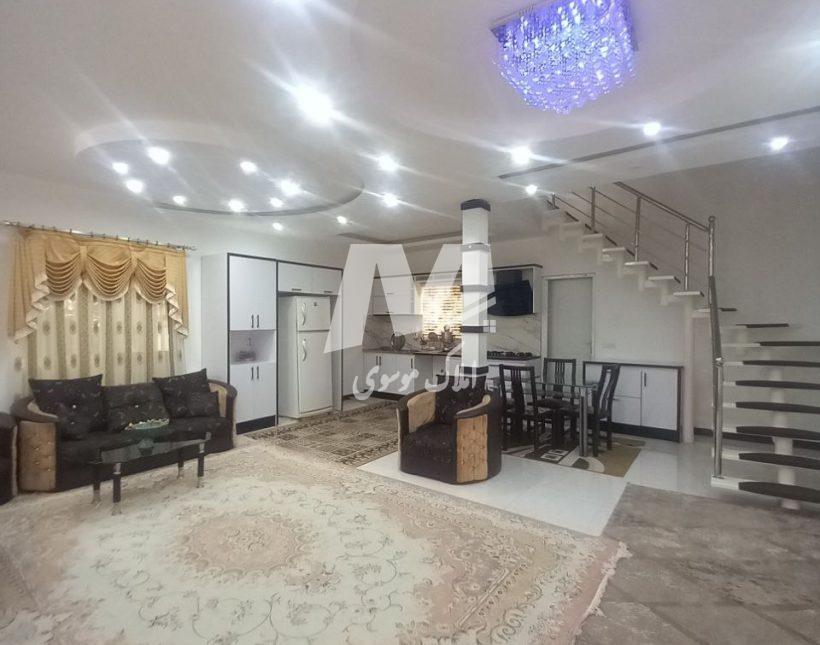 خرید ویلا دوبلکس نما رومی منطقه جنگلی هراز آمل | 240 متر