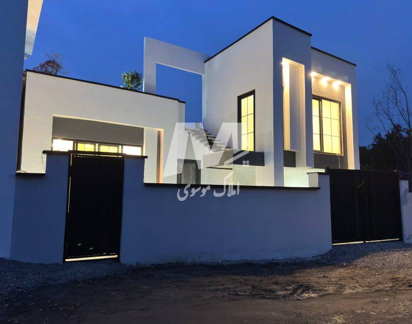 خرید ویلا نیم پیلوت مدرن منطقه جنگلی هراز آمل | 180 متر
