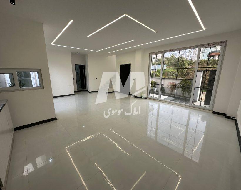 خرید ویلا نیم پیلوت مدرن منطقه جنگلی هراز آمل | 180 متر