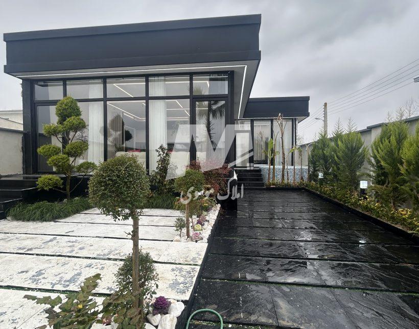 فروش ویلا همکف شیک شهرکی با ویو جنگل چمستان | 250 متر