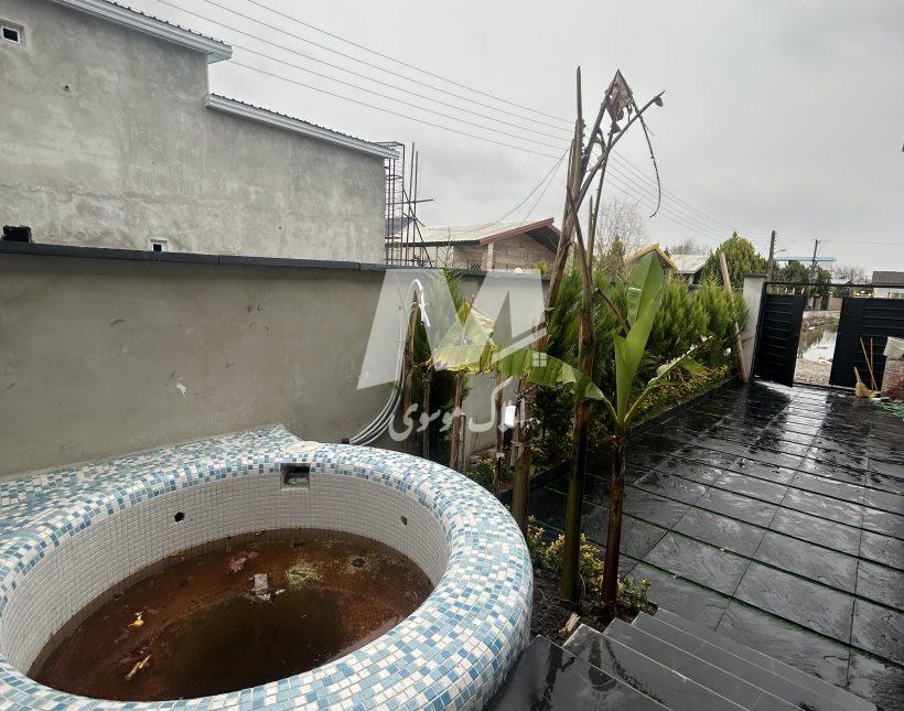 فروش ویلا همکف شیک شهرکی با ویو جنگل چمستان | 250 متر