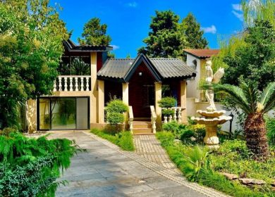 خرید ویلا در چمستان سعادت آباد مبله کامل سند تک برگ ۴۰۰ متری | ۴۰۰ متر