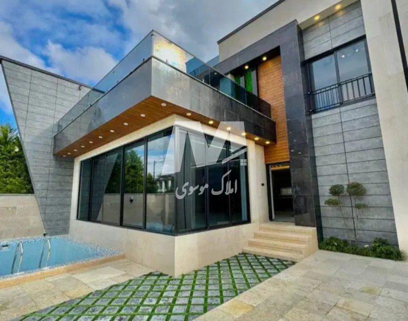 خرید ویلا استخر دار با دیزاین داخلی مدرن | ۲۰۰ متر