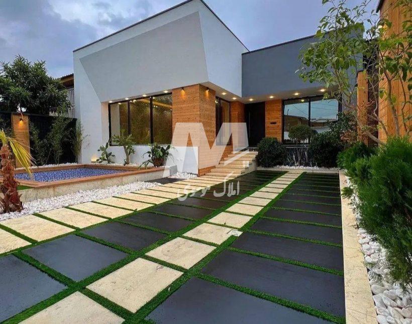 خرید ویلا فلت مدرن همکف و مبله شهرکی با نگهبانی | ۲۳۰ متر