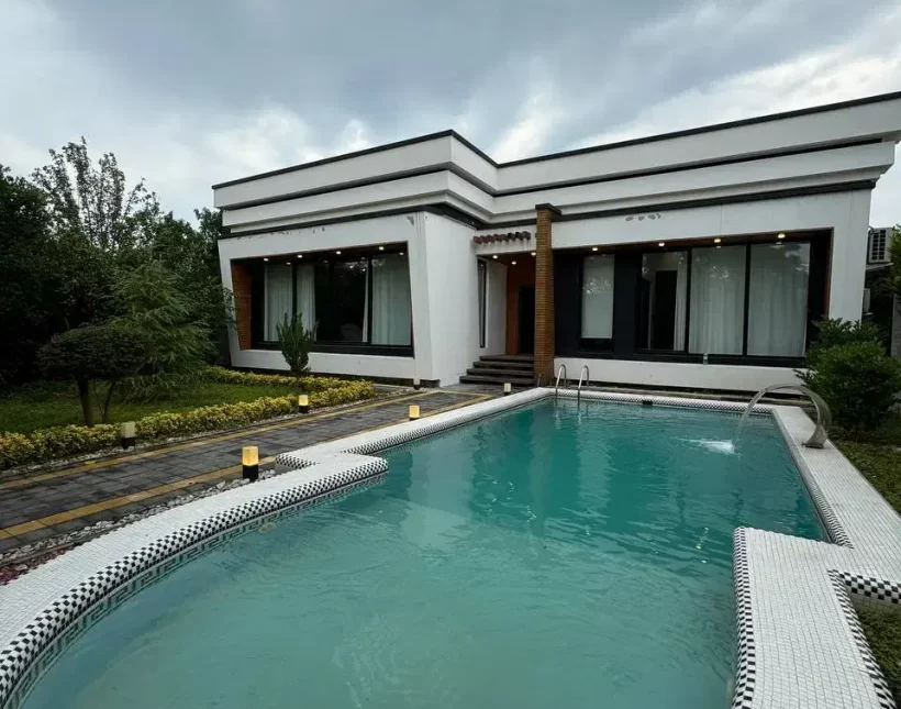 خرید ویلا باغ استخر دار با سند تک برگ منطقه سلیاکتی نور | 700 متر