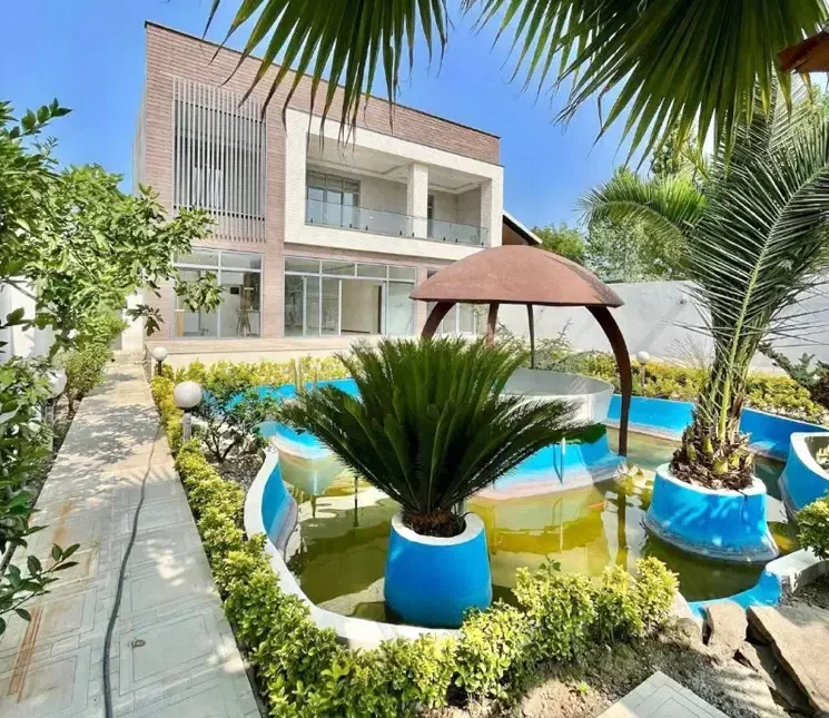 فروش ویلا باغ ۵۳۰ متری مشجر استخر دار منطقه توریستی الیمالات نور | 500 متر