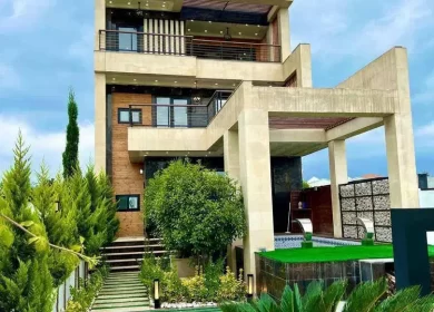 خرید ویلا استخر دار شهرکی منطقه سعادت آباد چمستان | 300 متر