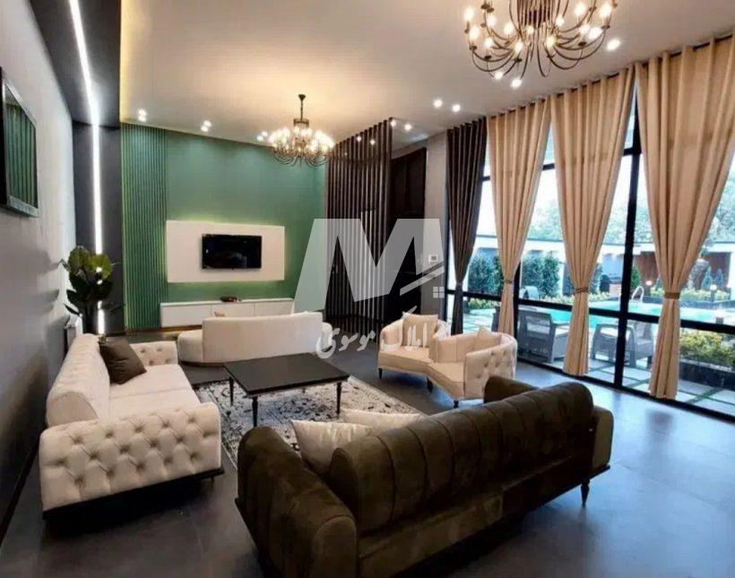 خرید ویلا فلت استخردار مبله کامل شهرک برند جنگلی نور | ۳۰۰ متر