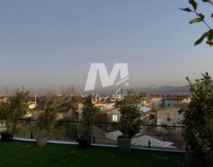 خرید ویلا دوبلکس استخر دار ۳۰۰ متری روفگاردن ویو ابدی شهرک برند | ۳۰۰ متر