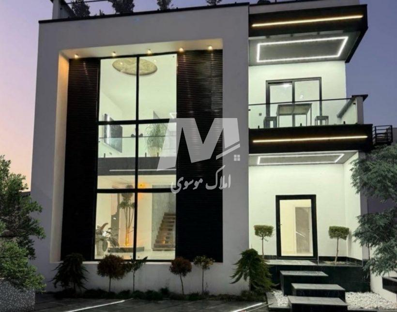 خرید ویلا دوبلکس استخر دار ۳۰۰ متری روفگاردن ویو ابدی شهرک برند | ۳۰۰ متر