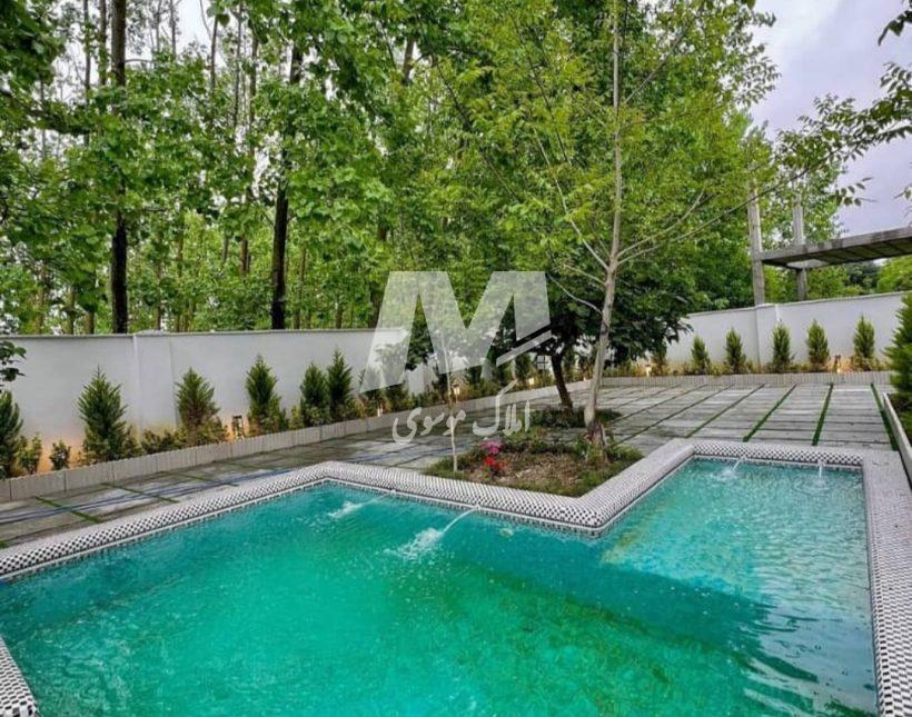 فروش ویلا استخر دار ۴۰۰ متری مبله سد الیمالات نور | ۴۰۰ متر