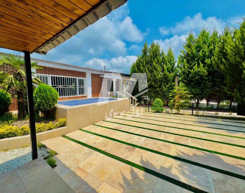 خرید باغ ویلای ۳۰۰ متری با استخر در آپادانا چمستان | ۳۰۰ متر