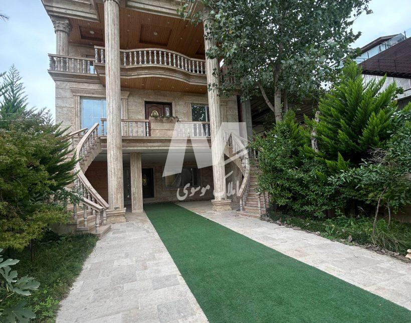 خرید ویلای کلاسیک ۵۰۰ متری با استخر داخلی در سعادتآباد چمستان | ۵۰۰ متر