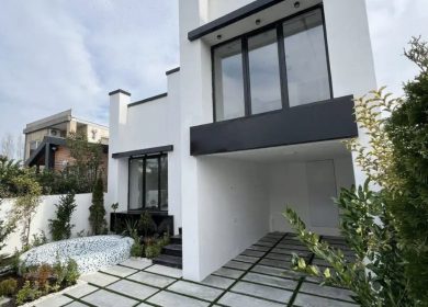 خريد ويلا نيم پيلوت ٢٠٠ متري نما مدرن در آهودشت چمستان | 200 متر