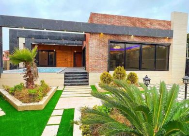 خريد ويلا فلت ٤٠٠ متري نما مدرن استخردار در سعادت آباد چمستان | 400 متر