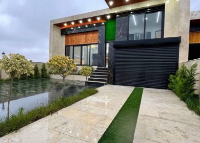خريد ويلا نيم پيلوت ٢٦٠ متري نما مدرن در آهودشت چمستان | 260 متر