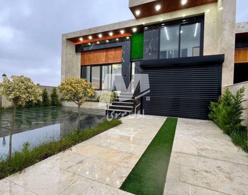 خريد ويلا نيم پيلوت ٢٦٠ متري نما مدرن در آهودشت چمستان | 260 متر