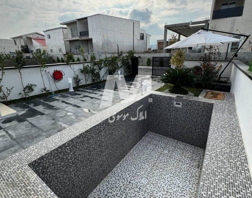 خريد ويلا فلت ٢٥٠ متري نما مدرن فول فرنيش در آهودشت چمستان | 250 متر