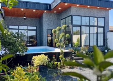 خريد ويلا فلت ٣٠٠ متري نما مدرن استخردار در آپادانا چمستان | 300 متر
