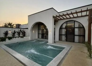 خريد ويلا باغ ٥٥٠ متري نما مدرن در سعادت آباد چمستان | 550 متر
