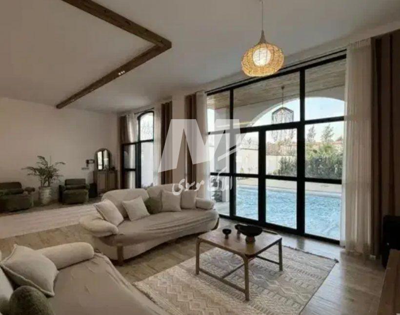 خريد ويلا باغ ٥٥٠ متري نما مدرن در سعادت آباد چمستان | 550 متر