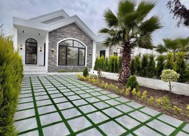 خريد ويلا فلت ٢٠٠ متري نما انگليسي در آهودشت چمستان | 200 متر