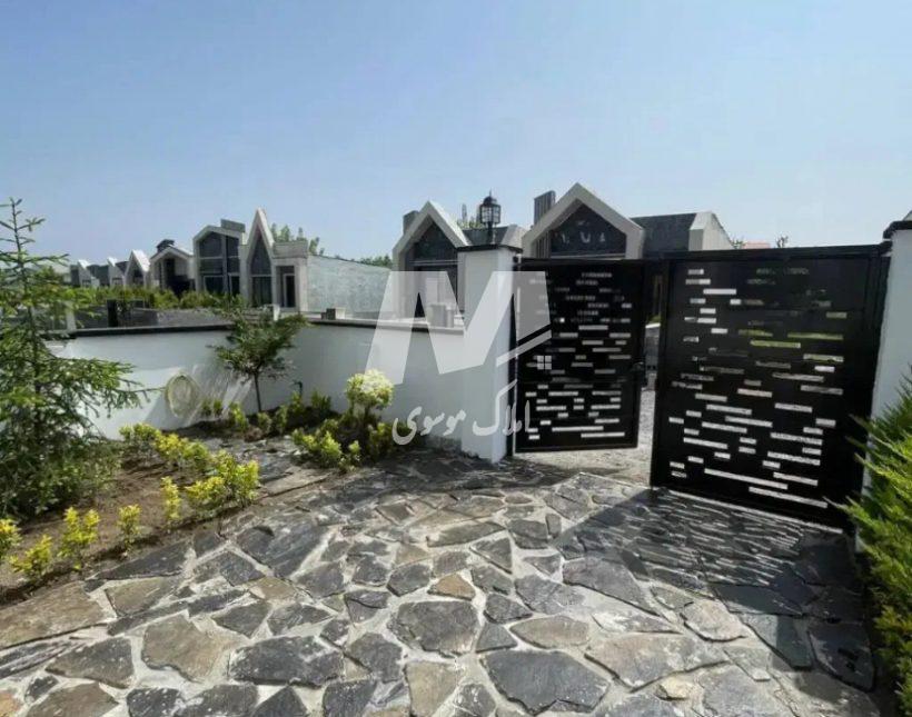 خريد ويلا فلت ٢١٠ متري نما انگليسي در آهودشت چمستان | 210 متر